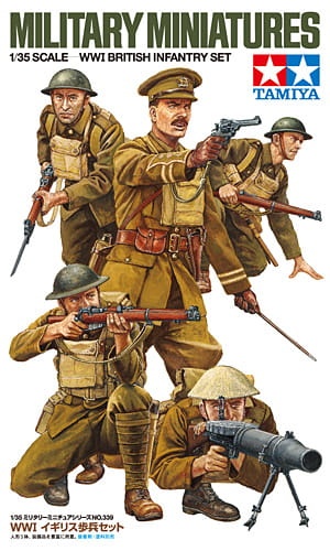 British Infantry Set WWI 1:35 Tamiya 35339