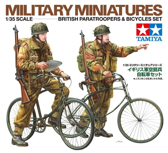 Zdjęcie główne produktu British Paratroopers and Bicycles Set 1:35 Tamiya 35333