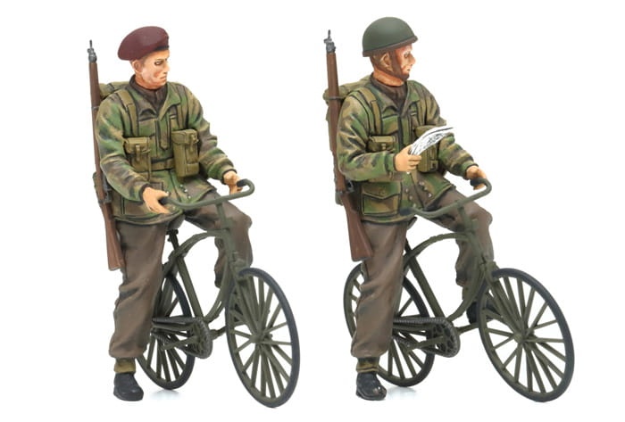 Zdjęcie dodatkowe produktu British Paratroopers and Bicycles Set 1:35 Tamiya 35333