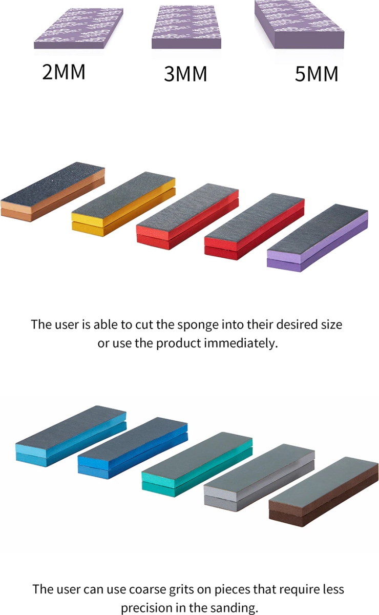 Zdjęcie Gąbka ścierna 5 mm #1500 DSPIAE SS5-1500