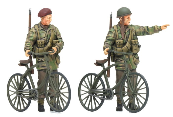 Zdjęcie dodatkowe produktu British Paratroopers and Bicycles Set 1:35 Tamiya 35333