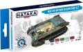 Zdjęcie Zestaw farb WW2 AFV Interior Colours 6x17ml Hataka HTK-BS37