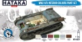 Zdjęcie Zestaw farb WW2 AFV Interior Colours 6x17ml Hataka HTK-BS37