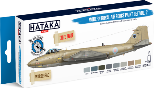 Zestaw farb Modern Royal Air Force Paint Set Vol. 2 8x17ml Hataka HTK-BS73