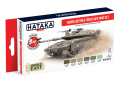 Zdjęcie Zestaw farb Israeli Defence Forces AFV 6x17ml Hataka HTK-AS114