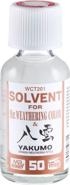 Zdjęcie Mr.Hobby WCT201 Mr. Weathering Color Thinner 50ml Gunze WCT201