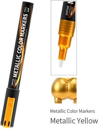 DSPIAE MKA-03 Yellow Super Metallic Color Marker MKA03