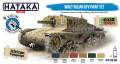Zdjęcie Zestaw farb WW2 Italian AFV 6x17ml Hataka HTK-BS106