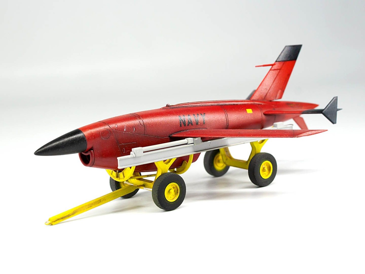 Zdjęcie BQM-34A (Q-2C) Firebee z przyczepą 1:48 ICM 48401