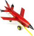 Zdjęcie BQM-34A (Q-2C) Firebee z przyczepą 1:48 ICM 48401