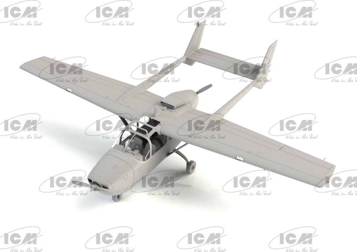 Zdjęcie O-2A Skymaster (późna produkcja) 1:48 ICM 48292