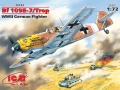 Zdjęcie Messerschmitt Bf 109E-7/Trop 1:72 ICM 72133