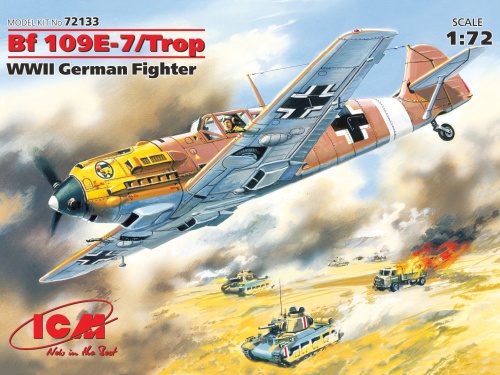 Messerschmitt Bf 109E-7/Trop 1:72 ICM 72133