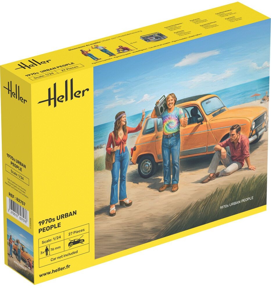 Zdjęcie 1970s Urban People 1:24 Heller 82757