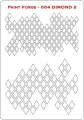 Zdjęcie Szablon malarski Diamonds 2 Paint Forge PFST004L