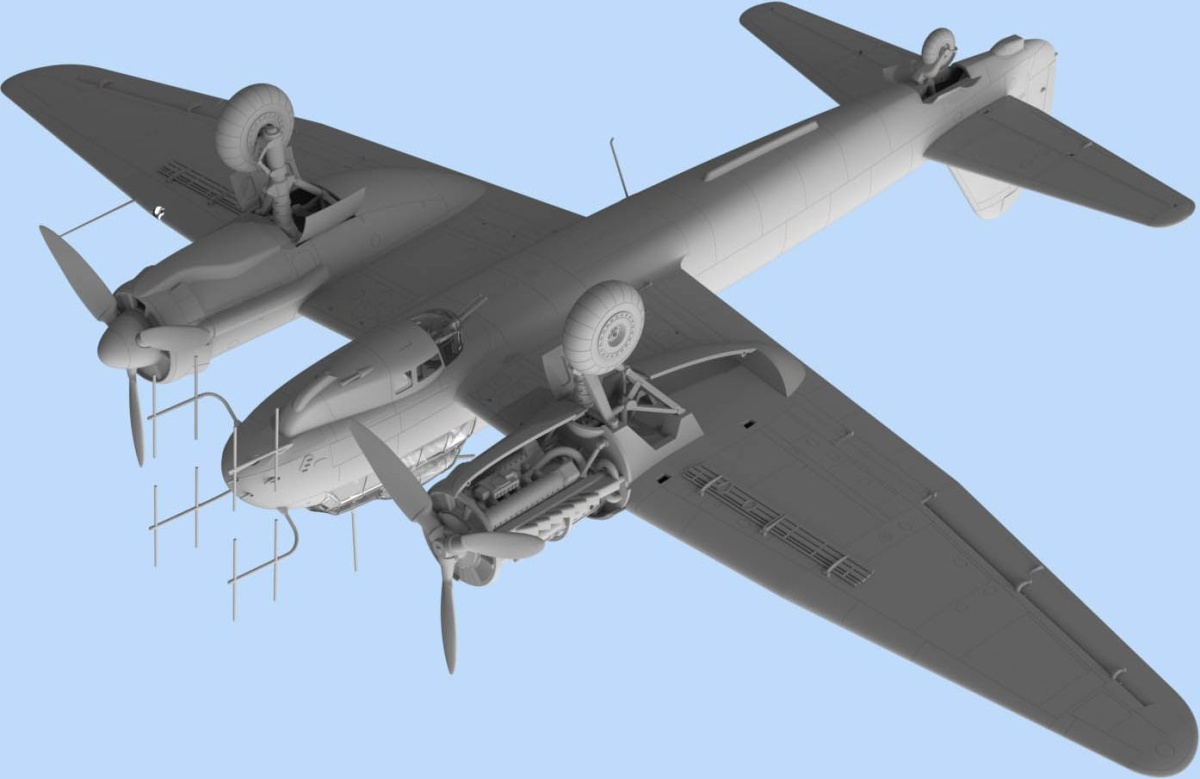 Zdjęcie Ju 88C-6b 1:48 ICM 48239