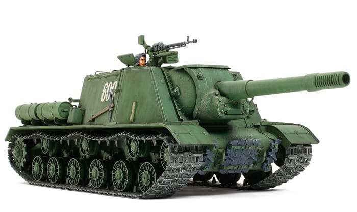 Zdjęcie dodatkowe produktu Russian Heavy Self-Propelled Gun JSU-152 1:35 Tamiya 35303