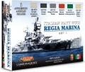 Zdjęcie Zestaw farb Italian Navy WWII Regia Marina Set 1 6x22ml Lifecolor CS15