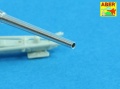 Zdjęcie Dwuczęściowa lufa 88mm L/56 do Flak 36/37 1:72 ABER 72L62