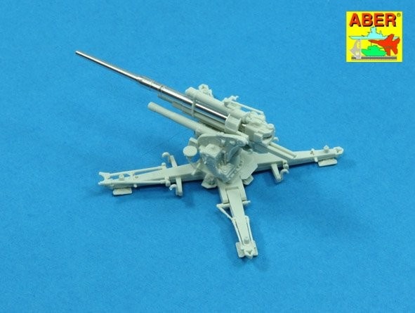 Zdjęcie Dwuczęściowa lufa 88mm L/56 do Flak 36/37 1:72 ABER 72L62