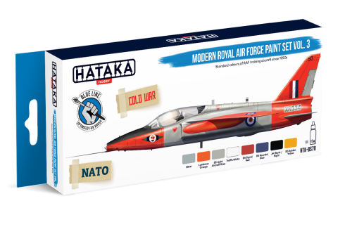 Zestaw farb Modern Royal Air Force Paint Set Vol. 3 8x17ml Hataka BS70