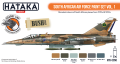Zdjęcie Zestaw farb South African Air Force Paint Set Vol. 1 6x17ml Hataka HTK-CS50