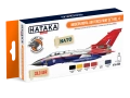 Zdjęcie Zestaw farb Modern Royal Air Force Paint Set Vol. 4 6x17ml Hataka HTK-CS85