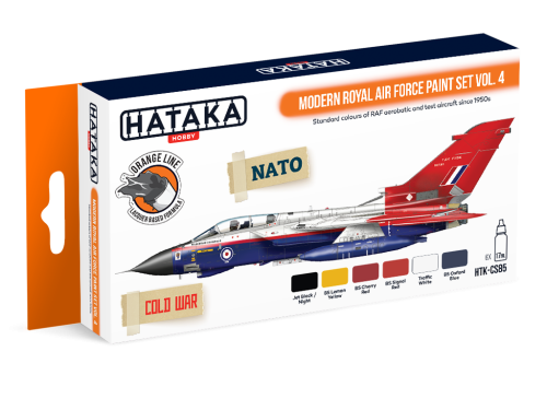 Zestaw farb Modern Royal Air Force Paint Set Vol. 4 6x17ml Hataka HTK-CS85