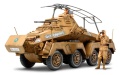 Zdjęcie dodatkowe produktu German 8-Wheeled Heavy Armored Car Sd.Kfz.232 "Africa-Corps" 1:35 Tamiya 35297