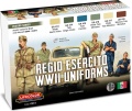 Zdjęcie Zestaw farb Regio Esercito WWII Uniforms 6x22ml Lifecolor CS14