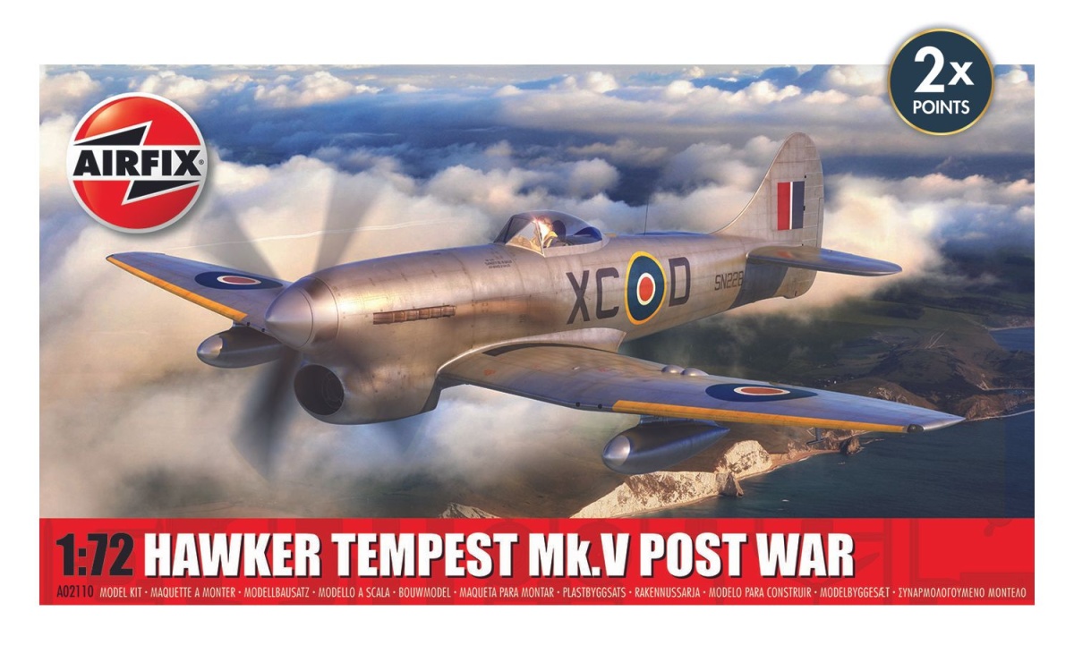 Zdjęcie Hawker Tempest Mk. V Post War 1:72 Airfix 02110