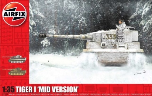 Czołg Tiger I 'Mid Version' 1:35 Airfix A1359