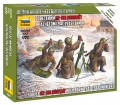 Zdjęcie Radziecki moździerz 82 mm z załogą (zima) 1:72 Zvezda 6208
