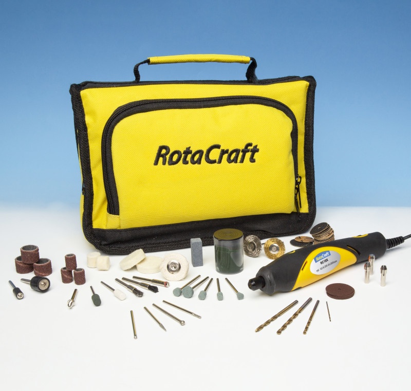 Zdjęcie Zestaw mini narzędzi obrotowych Rotacraft RC18X o zmiennej prędkości obrotowej Shesto RC18X-EUK