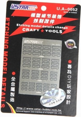 Elementy waloryzacyjne Etch Slide Change Parts U-Star UA-80052