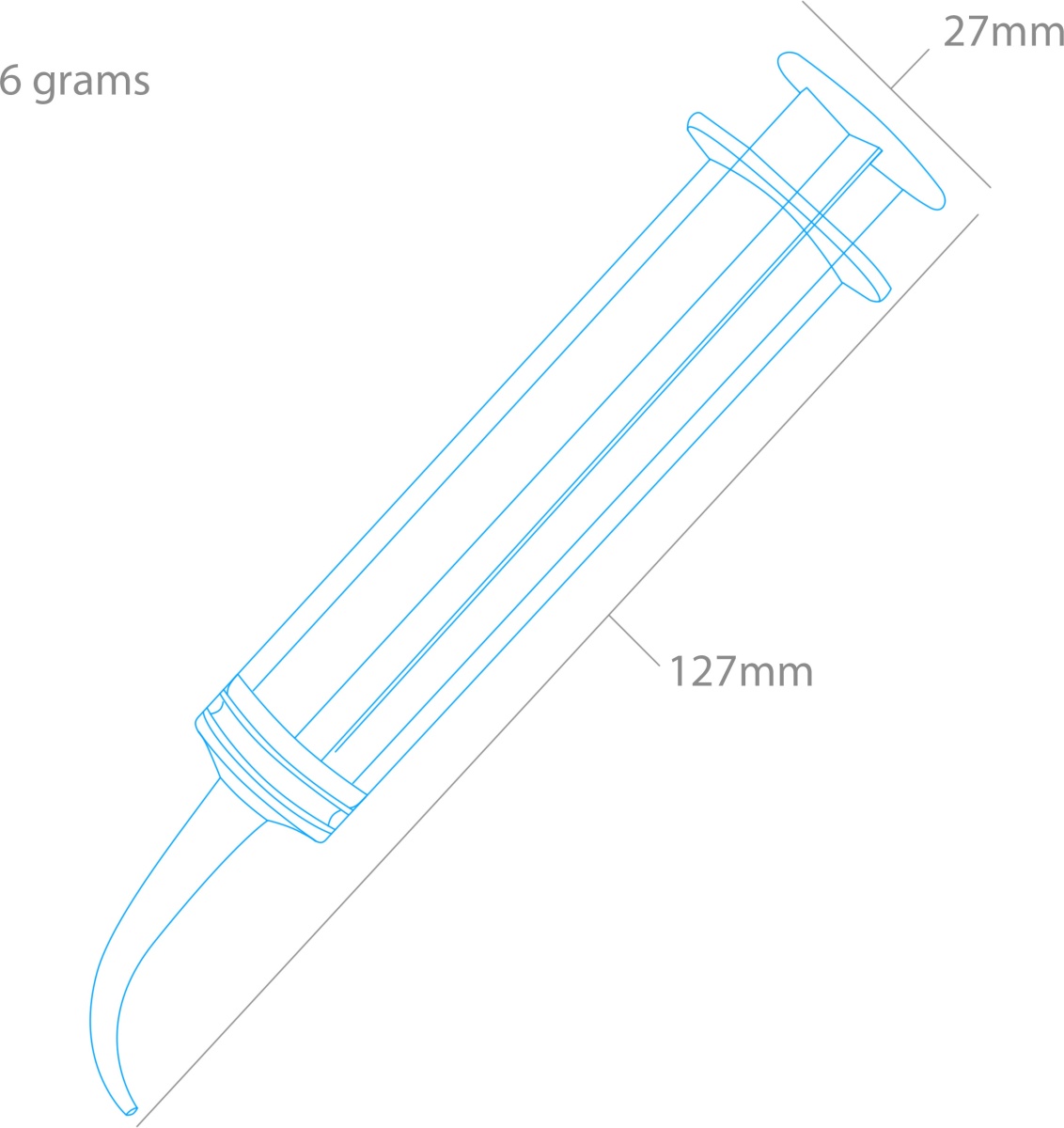 Zdjęcie Strzykawka precyzyjna 12 ml Shesto POL1012-C