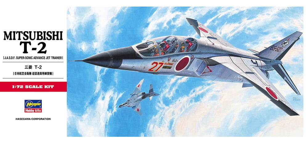Zdjęcie główne produktu Mitsubishi T-2 1:72 Hasegawa C4