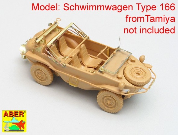 Zdjęcie Schwimmwagen Type 166 1:35 ABER 35080