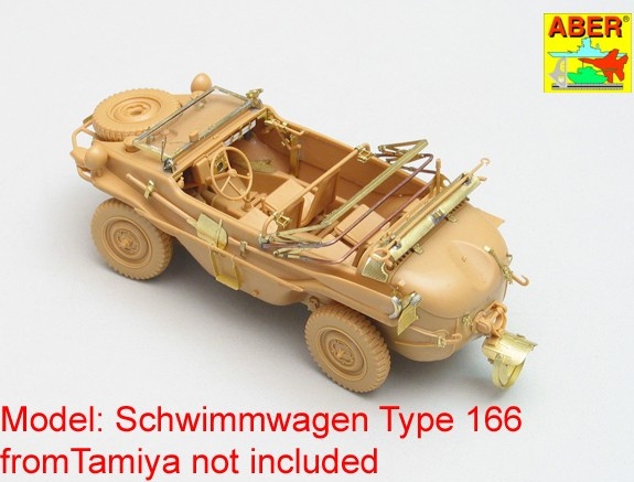 Zdjęcie Schwimmwagen Type 166 1:35 ABER 35080