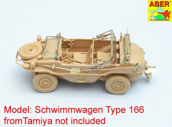 Zdjęcie Schwimmwagen Type 166 1:35 ABER 35080