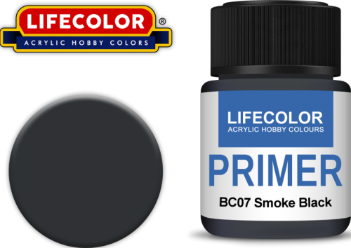 Lifecolor BC07 Smoke Black 22ml farba BC07