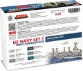 Zdjęcie Zestaw farb US Navy WWII Camouflage Set 1 Pre War 6x22ml Lifecolor CS24