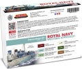 Zdjęcie Zestaw farb Royal Navy WWII Set 2 Western Approach Late War 6x22ml Lifecolor CS34