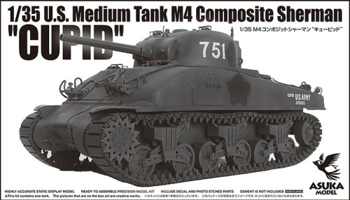 M4 Composite Sherman "Cupid" 1:35 Asuka 35-051
