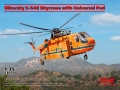 Zdjęcie Sikorsky S-64E Skycrane z kapsułą uniwersalną 1:35 ICM 53059