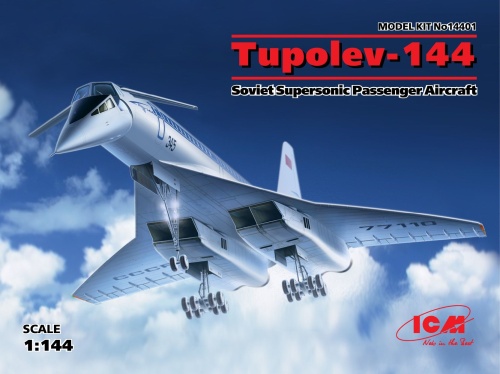 Tupolew Tu-144 1:144 ICM 14401