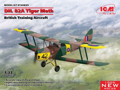 DH. 82A Tiger Moth 1:32 ICM 32035