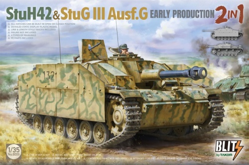 StuH 42 & StuG III Ausf.G Early Production 1:35 Takom 8009