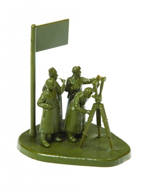 Zdjęcie Radziecki personel dowódczy w mundurach zimowych 1:72 Zvezda 6231
