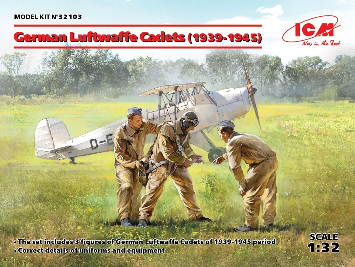 Zdjęcie Niemieccy kadeci Luftwaffe (1939-1945) 1:32 ICM 32103